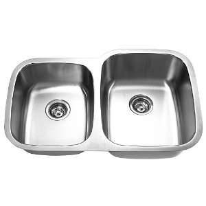  Kitchen Sink Under Mount by Royal Plus   RP214L in Brushed 
