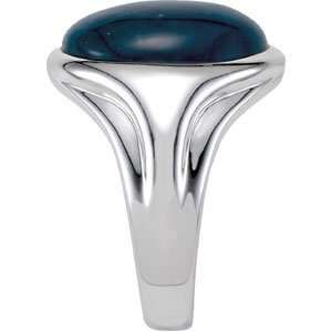   Apatite Ring. Genuine Opaque Apatite Ring In Sterling Silver Size 9