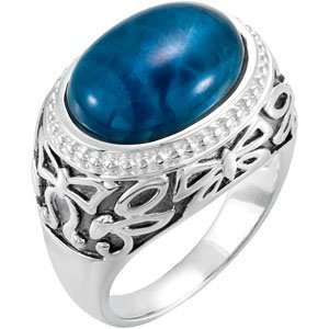 IceCarats Designer Jewelry Gift Sterling Silver Genuine Opaque Apatite 