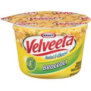 Kraft Velveeta Rotini & Cheese w/ Broccoli Cup, 6 ct (Quantity of 4)