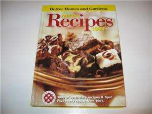 BETTER HOMES & GARDENS ANNUAL RECIPES 1997 COOK BOOK HB  
