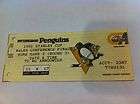   PENGUINS 1993 PHANTHOM WALES CONFERENCE FINALS TICKETS CIVIC CENTER