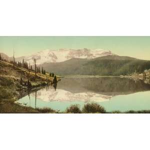 Trout Lake in Colorado, ca. 1903   Exceptional Print of a Vintage 