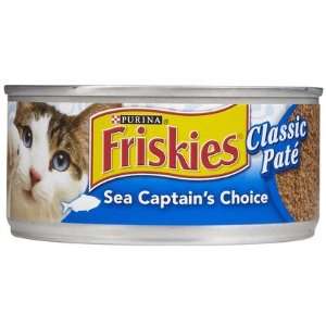  Friskies Classic Pate   Sea Captains Choice   24 x 5.5 oz 