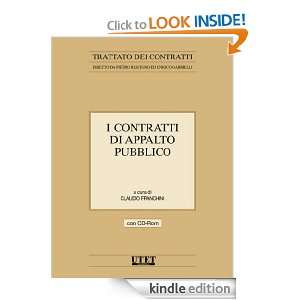 contratti di appalto pubblico (Italian Edition) Claudio Franchini 