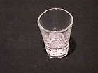 disney disneyland etched castle shot glass new with tags expedited