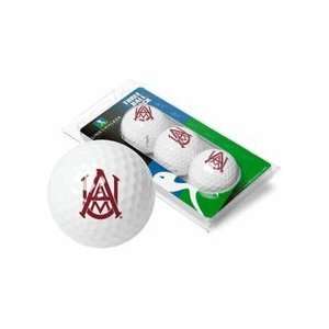 Alabama A & M Bulldogs Top Flite XL Golf Balls 3 Ball Sleeve (Set of 3 