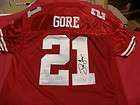 San Francisco 49ers Frank Gore Signed Jersey JSA Authentic w/COA Red