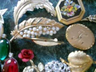 Big lot of vintage/estate pins 40 in all   big variety   great for 