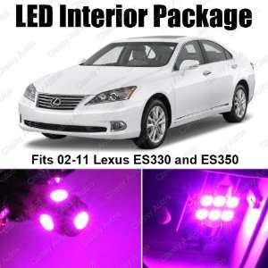  Lexus ES330 ES350 PINK Interior LED Package (11 Pieces 