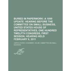 hearing before the Committee on Small Business, United States House of 