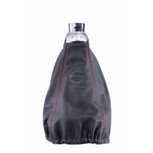  Sparco 03754PLNRRS Luxor Black Leather and Red Shift Boot 