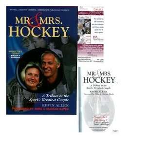 Gordie & Colleen Howe Autographed/Hand Signed Mr. & Mrs. Hockey Book 