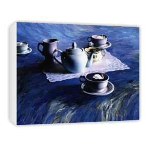 Tea Time with Gordy, 1998 (paper mosaic   Canvas 