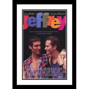 Jeffrey 32x45 Framed and Double Matted Movie Poster   Style A   1995 