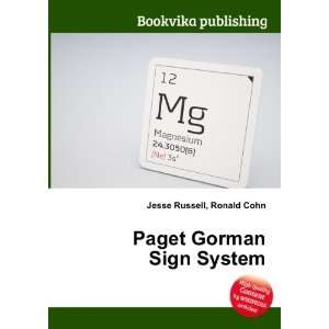  Paget Gorman Sign System Ronald Cohn Jesse Russell Books