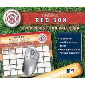  Boston Red Sox 2009 Mouse Pad Calendar