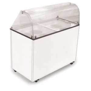  Excellence EDC 8C Ice Cream Freezer Dipping Cabinet with 