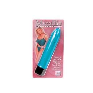  Metallic massager 4.25inches blue