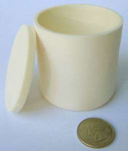 Alumina Ceramic Cylinder Crucible Sample Holder  