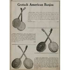  1934 Ad Gretsch American Banjo Orchestrella New Yorker 