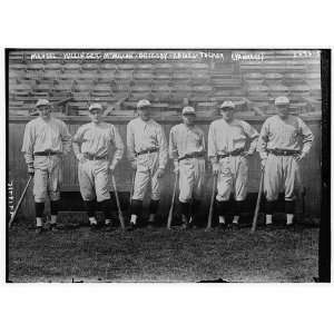   Grigsby, Hinkey Haines, Ollie Tucker, New York AL 1922