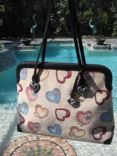 BRIGHTON Hearts Galore~☼ALYSSA☼~ SHOULDERBAG Carry On Luggage 