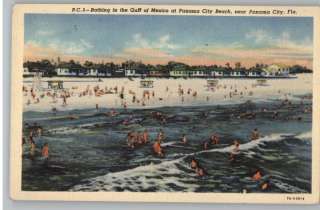   PostcardBathing in Gulf of MexicoPanama City BeachFlorida/FL