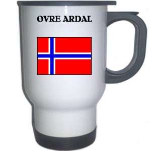  Norway   OVRE ARDAL White Stainless Steel Mug 
