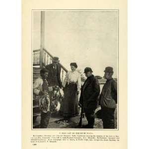 1907 Print Grover Cleveland Hunt Trophy B. Lamberton 