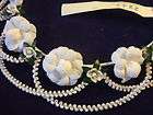 Vintage Millinery Flower Organdy Lily of the Valley D4 items in 