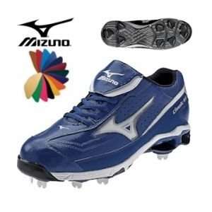  Mizuno Mens 9 Spike Classic G6 Switch Metal Cleats (Low 