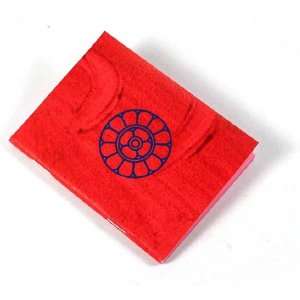  Aurobindo Mother Symbol Memo Book Red