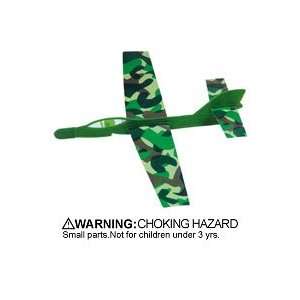  S6225 Toy Plane Camouflage Glider Assorted 144 Per Box by 