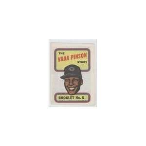  1970 Topps Booklets #5   Vada Pinson Sports Collectibles
