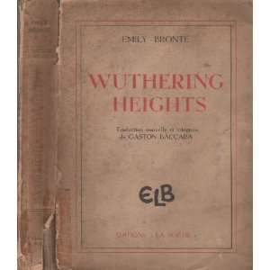  Wuthering Heights Emily Brontë Books