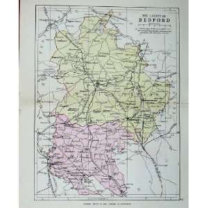  PhilipS Maps England 1888 Bedford Luton Leighton