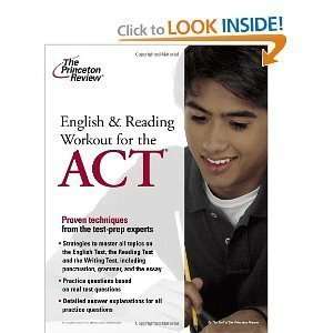   English and Reading Workout for the ACT byReview n/a and n/a Books
