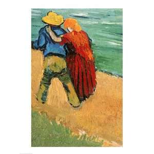  A Pair of Lovers, Arles, 1888 by Vincent Van Gogh 18.00X24 
