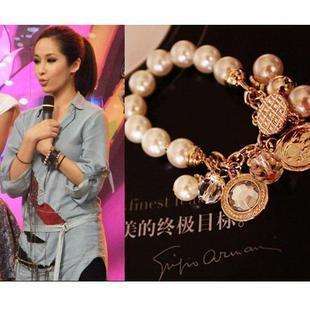 Korean Exquisit style varied Pear bead bracelet B0101  