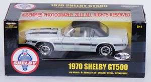 1970 Shelby GT500 Mustang American Muscle White by Ertl  