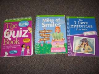 Lot of 3 American Girl Activity Books  