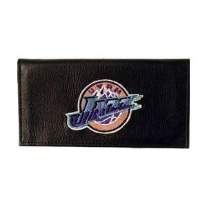  NBA Utah Jazz Leather Checkbook Cover