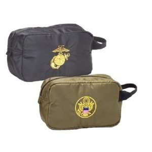  Military Logo Embroidered Travel Kit   Marine