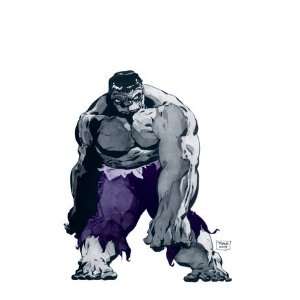 Hulk Gray #1 Cover Hulk by Tim Sale, 48x72