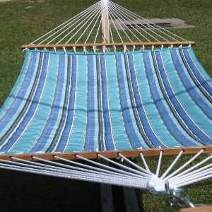   Banks Waterfall Quilted Outdura Fabric Hammock Patio, Lawn & Garden