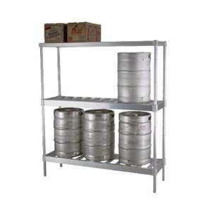  New Age 3 Shelf Beer Keg Rack