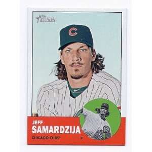   Topps Heritage #31 Jeff Samardzija Chicago Cubs