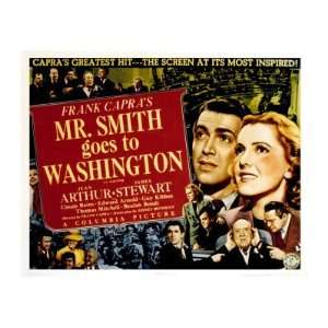  Mr. Smith Goes to Washington, James Stewart, Jean Arthur 