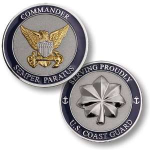  USCG Commander Challenge Coin 